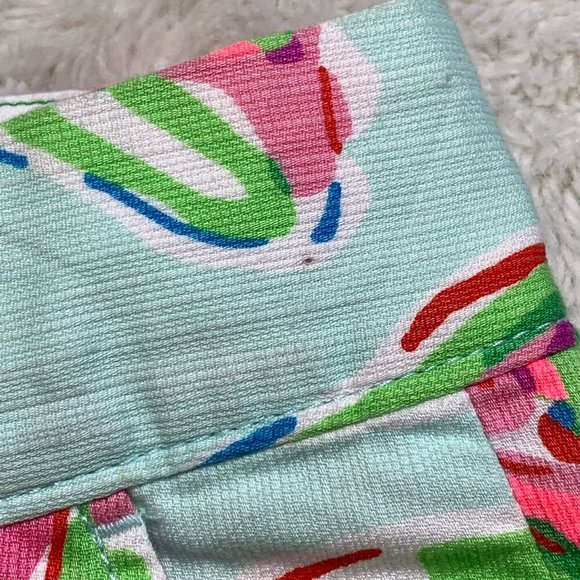 Lilly Pulitzer Women's The Chipper Bermuda Shorts in The Vias Print Size 00 - Picture 10 of 13
